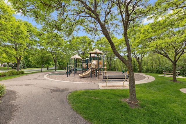 18764 Farmstead Cir, Eden Prairie, MN 55347 - community playground featuring a lawn
