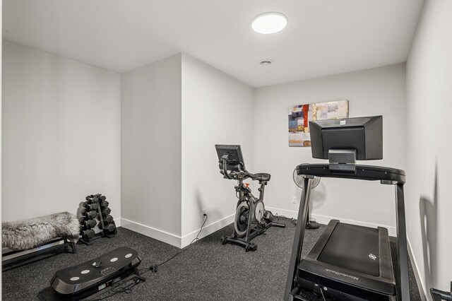 202 176th Ln NE, Ham Lake, MN 55304 - workout room featuring baseboards