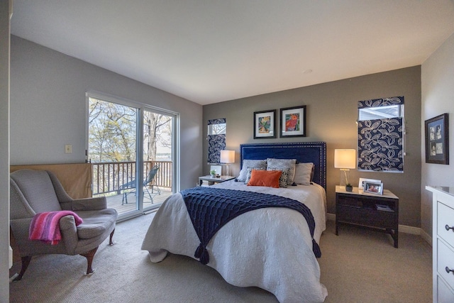 2513 Aspen Ln SW, Rochester, MN 55902 - bedroom featuring light colored carpet and access to exterior
