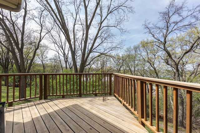 2513 Aspen Ln SW, Rochester, MN 55902 - view of wooden deck