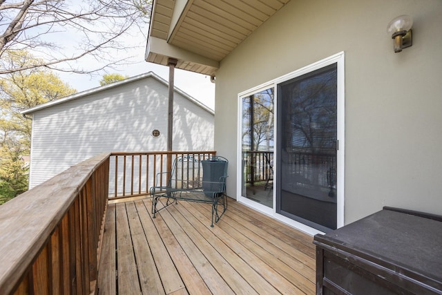 2513 Aspen Ln SW, Rochester, MN 55902 - view of wooden terrace