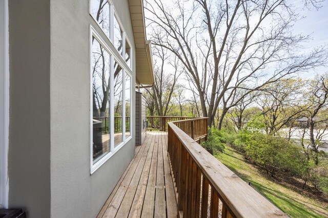2513 Aspen Ln SW, Rochester, MN 55902 - view of wooden deck