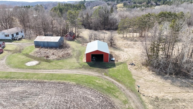overview of rural landscape