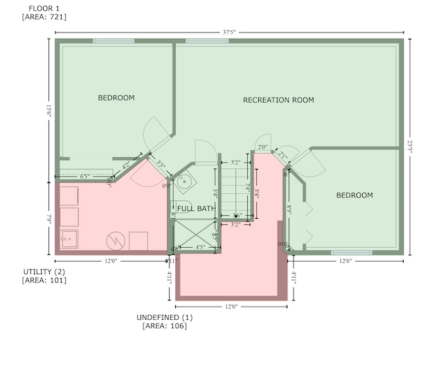 15110 Ute St NW, Ramsey, MN 55303 - floor plan / room layout