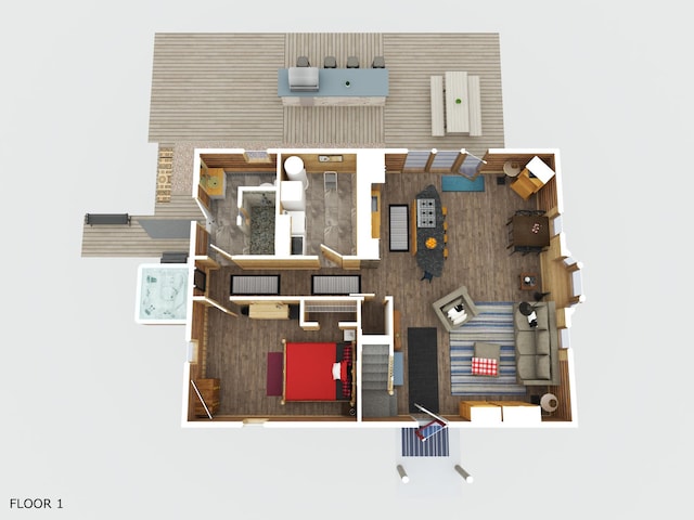 17377 Paradise Shores Rd, Maple Grove Twp, MN 56401 - view of floor plan / room layout