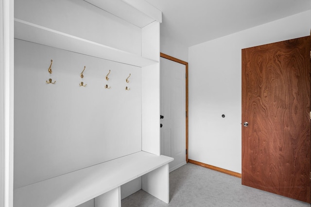 3649 Tower Pond Dr, Anoka, MN 55303 - mudroom featuring light colored carpet and baseboards