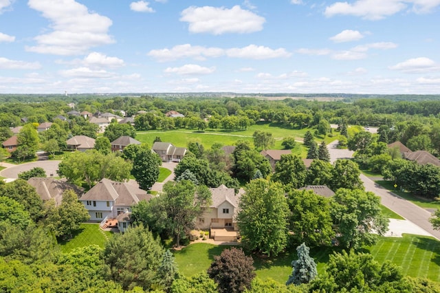 13638 43rd St NE, Saint Michael, MN 55376 - aerial perspective of suburban area featuring a tree filled landscape