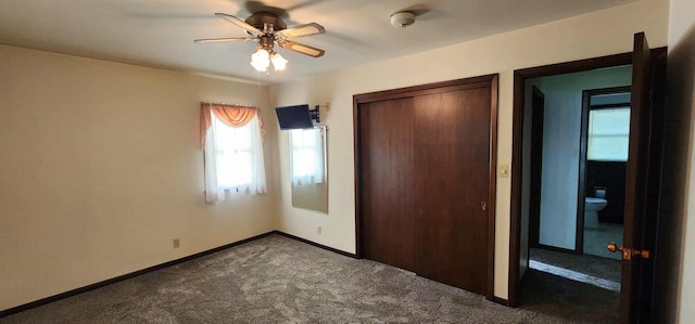 621 16th St, Albert Lea, MN 56007 - unfurnished bedroom featuring carpet floors, a closet, and baseboards