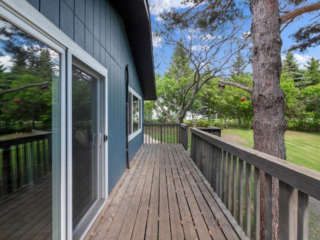 2908 Crestwood Dr NE, Alexandria Twp, MN 56308 - view of wooden terrace