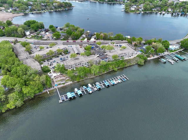 4407 Wilshire Blvd Unit 110, Mound, MN 55364 - drone / aerial view of a large body of water