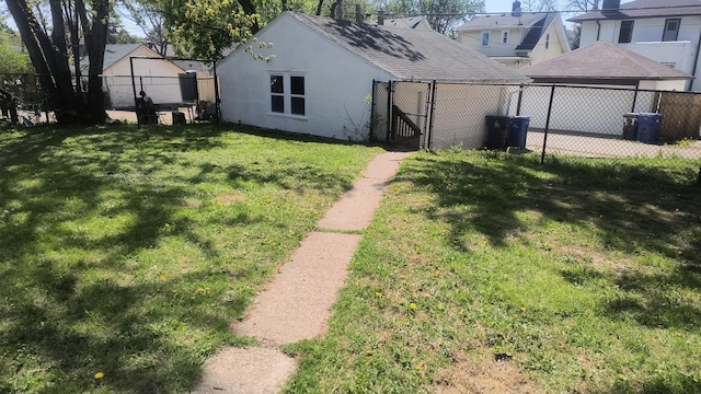 1339 Payne Ave, Saint Paul, MN 55101 - view of yard with a gate