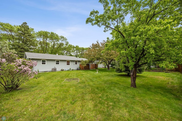 2207 16th St S, Fargo, ND 58103 - view of yard with central AC