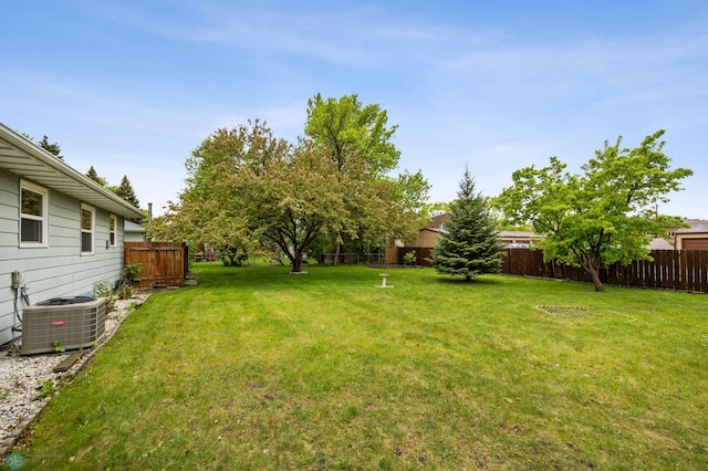 2207 16th St S, Fargo, ND 58103 - view of yard with central AC unit