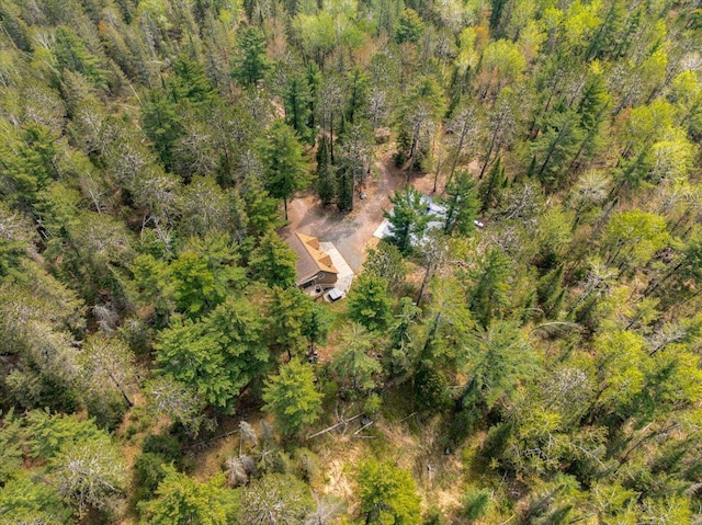 25 Maki Rd, Esko, MN 55733 - view from above of property featuring a heavily wooded area