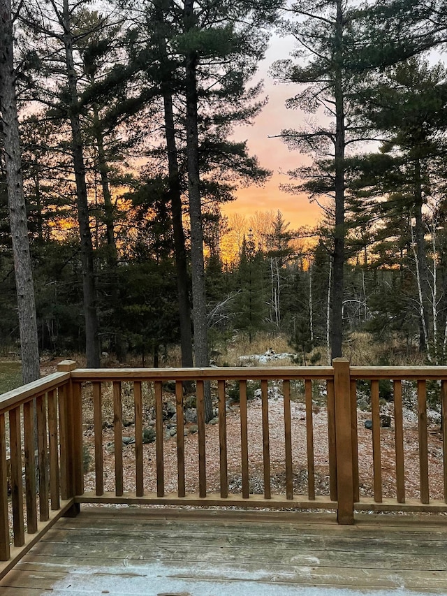 25 Maki Rd, Esko, MN 55733 - view of wooden deck