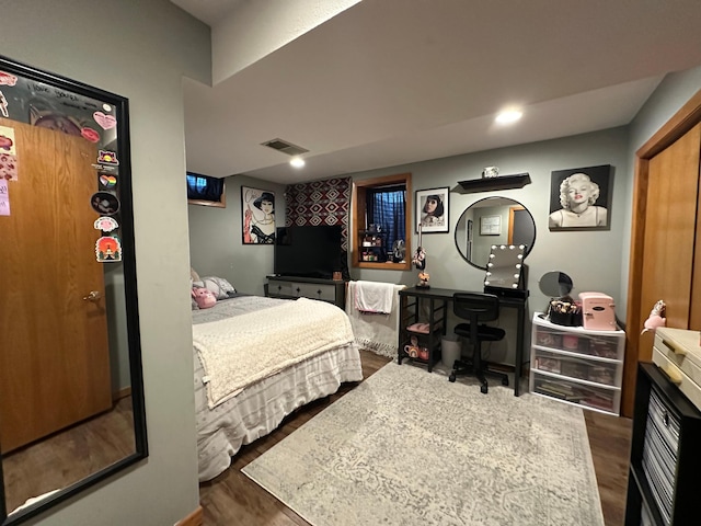 404 5th Ave NE, Kasson, MN 55944 - bedroom with dark wood-style flooring