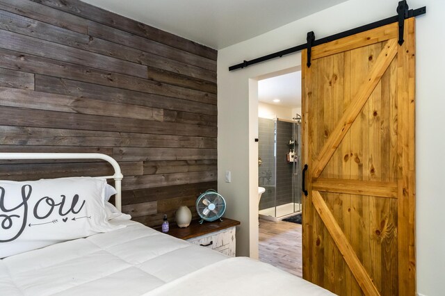 3010 Fairview Rd SW, Prior Lake, MN 55372 - bedroom featuring a barn door