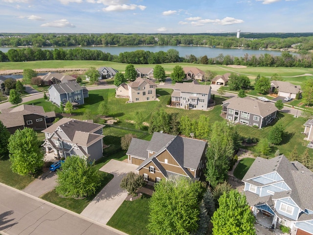 2971 Fairway Dr, Chaska, MN 55318 - aerial perspective of suburban area with a large body of water