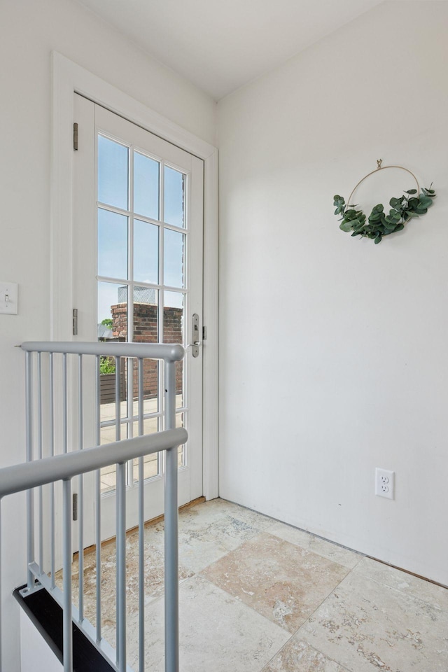 1785 Dupont Ave S, Minneapolis, MN 55403 - doorway with stone finish flooring