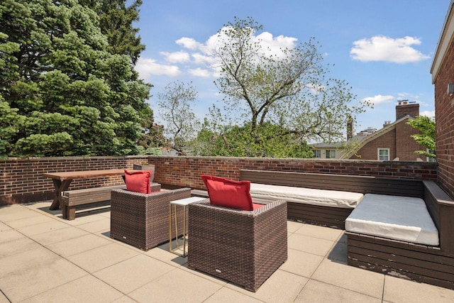 1785 Dupont Ave S, Minneapolis, MN 55403 - view of patio / terrace with an outdoor hangout area