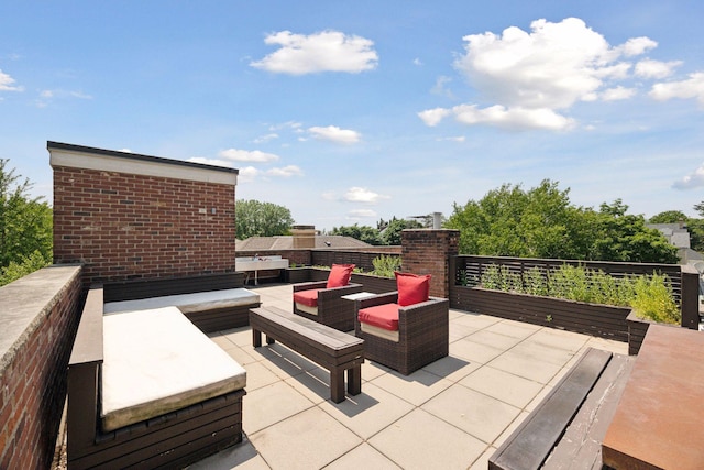 1785 Dupont Ave S, Minneapolis, MN 55403 - view of patio / terrace featuring outdoor lounge area