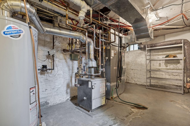 1785 Dupont Ave S, Minneapolis, MN 55403 - utility room with water heater and heating unit