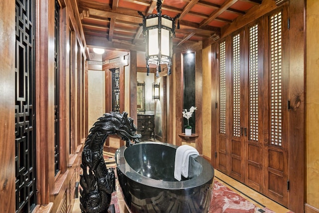8 Grove St Unit 8B, Minneapolis, MN 55401 - bathroom featuring a freestanding tub