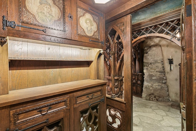 8 Grove St Unit 8B, Minneapolis, MN 55401 - wine room with stone finish floors