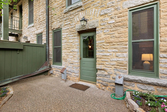 8 Grove St Unit 8B, Minneapolis, MN 55401 - view of exterior entry with stone siding