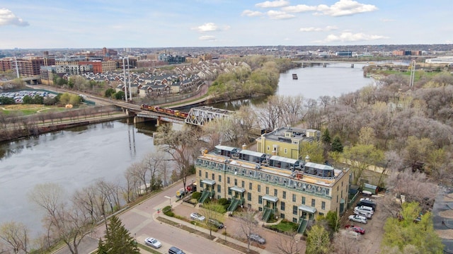 8 Grove St Unit 8B, Minneapolis, MN 55401 - bird's eye view of a notable bridge and a nearby body of water