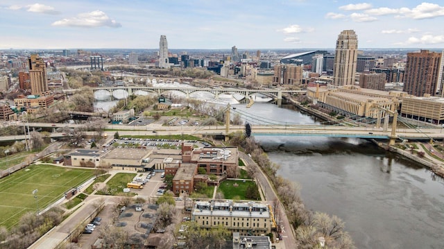 8 Grove St Unit 8B, Minneapolis, MN 55401 - view of urban area featuring a notable bridge and a nearby body of water