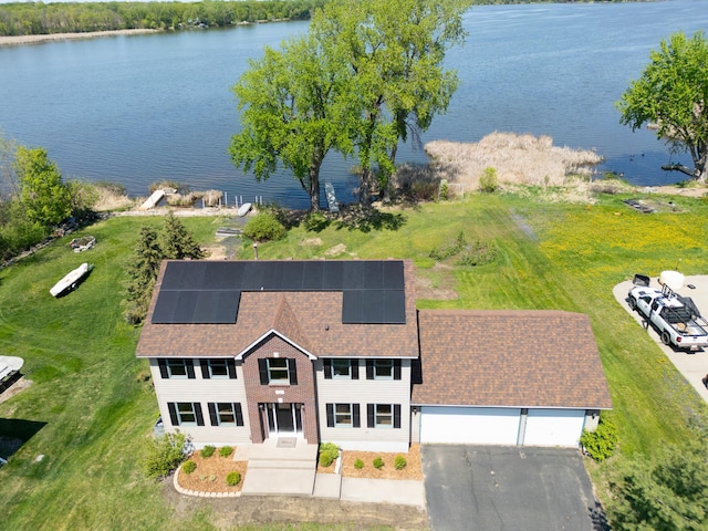 761 Country Lakes Dr, Lino Lakes, MN 55014 - aerial view of property and surrounding area with a nearby body of water