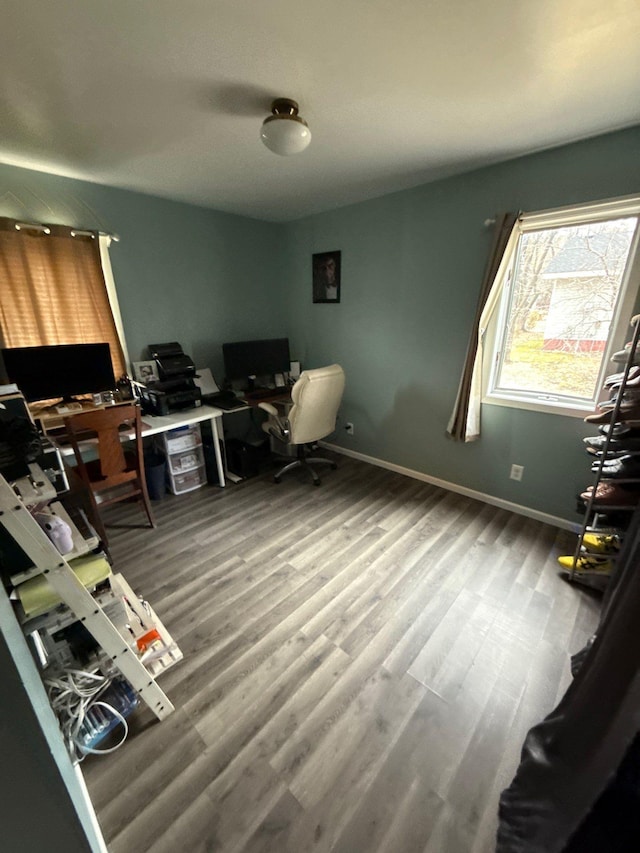 16161 6th St N, Lakeland, MN 55043 - office space featuring wood finished floors and baseboards