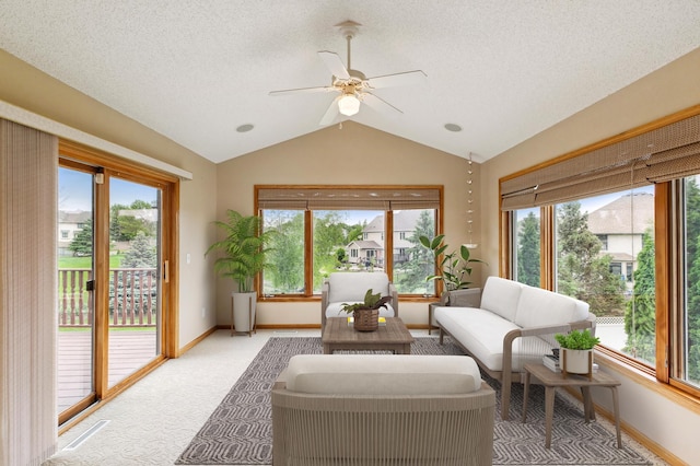 3613 Clare Downs Path, Rosemount, MN 55068 - sunroom / solarium featuring lofted ceiling and healthy amount of natural light