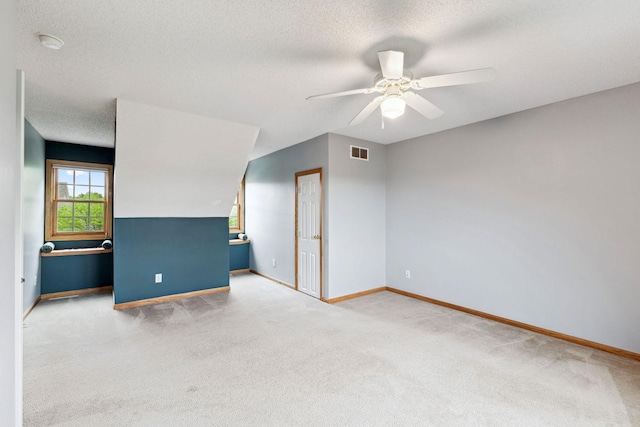 3613 Clare Downs Path, Rosemount, MN 55068 - empty room with ceiling fan, carpet flooring, a textured ceiling, and baseboards