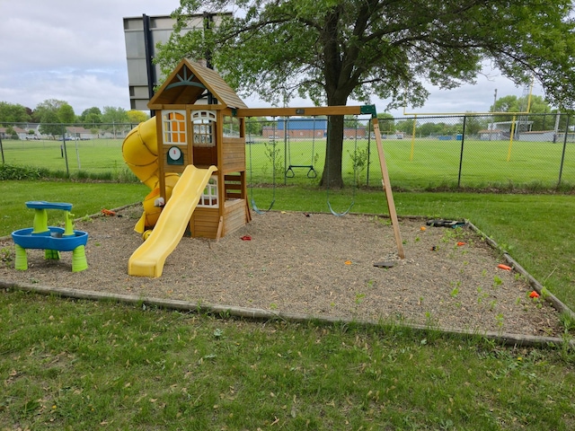 214 Central Ave, Truman, MN 56088 - view of jungle gym