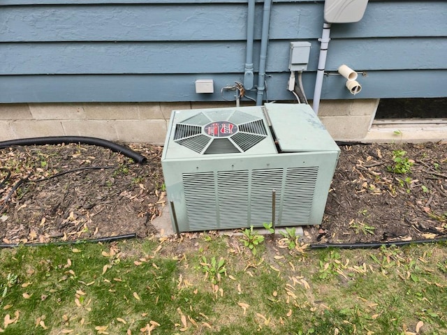 214 Central Ave, Truman, MN 56088 - exterior view of central air condition unit