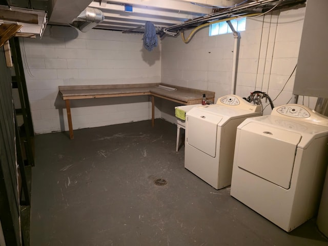 214 Central Ave, Truman, MN 56088 - washroom featuring washer and clothes dryer