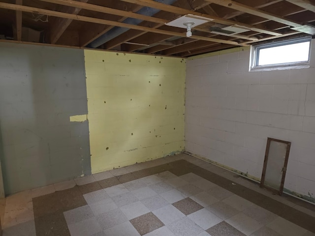 214 Central Ave, Truman, MN 56088 - below grade area with tile patterned floors