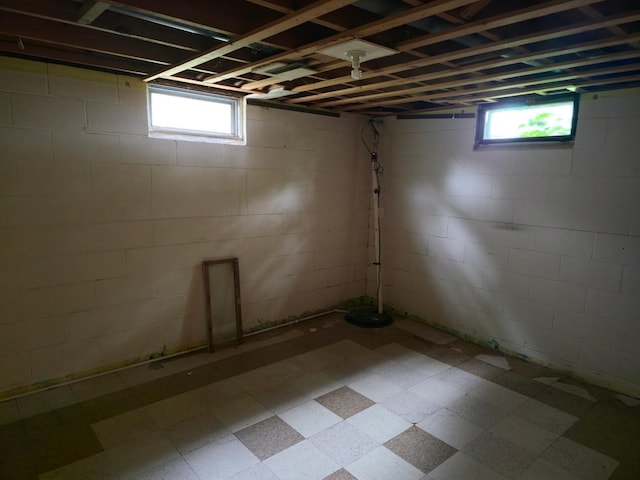 214 Central Ave, Truman, MN 56088 - below grade area with tile patterned floors