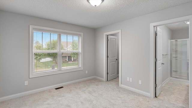 15365 Eagle Creek Way, Apple Valley, MN 55124 - unfurnished bedroom featuring a textured ceiling, baseboards, and light carpet