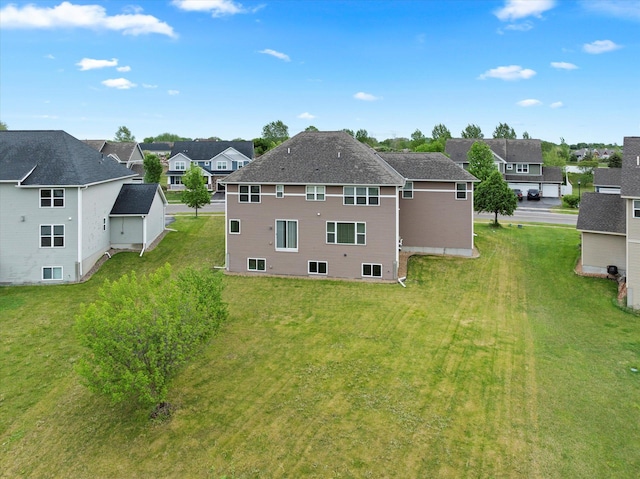 15365 Eagle Creek Way, Apple Valley, MN 55124 - back of house with a residential view and a yard