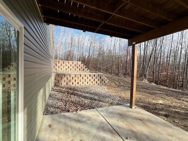 view of patio
