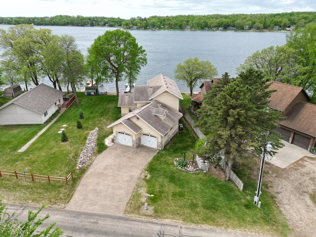 14620 Thomas Rd, Lake Park, MN 56554 - drone / aerial view of a large body of water