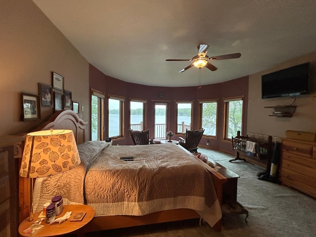 14620 Thomas Rd, Lake Park, MN 56554 - bedroom featuring carpet flooring and a ceiling fan
