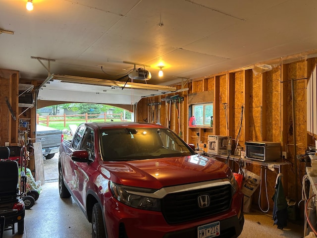 14620 Thomas Rd, Lake Park, MN 56554 - garage with a garage door opener