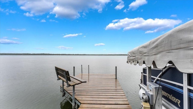 9231 Shady Haven Dr NW, Alexandria, MN 56308 - dock with a water view