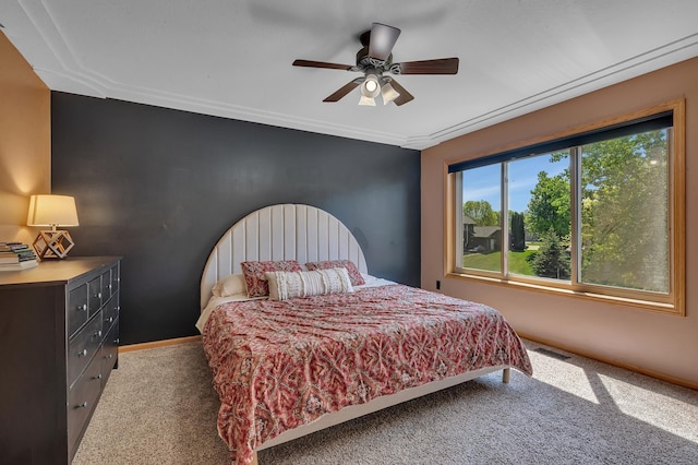 23807 Brendan Way, Rogers, MN 55374 - carpeted bedroom with ceiling fan
