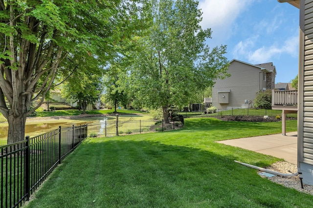 23807 Brendan Way, Rogers, MN 55374 - view of yard featuring a water view and a patio area