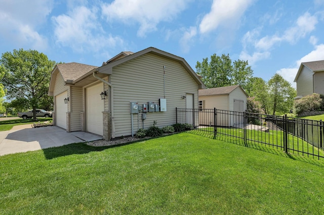23807 Brendan Way, Rogers, MN 55374 - view of side of property with roof with shingles, driveway, and a garage